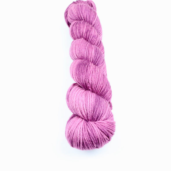 Deep Lilac, Non-SW Merino yarn - worsted weight