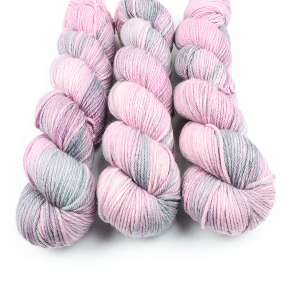 Evening Blush, Non-SW Merino yarn - worsted weight