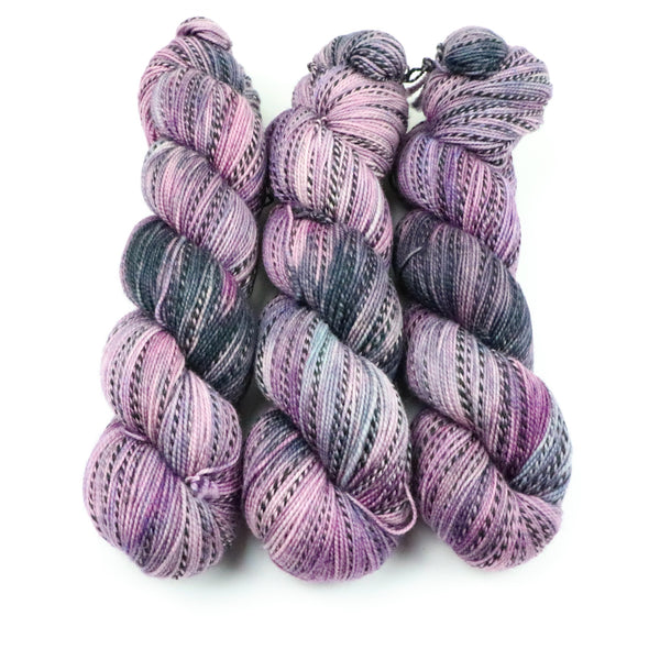 Eventide,  SW Merino & nylon zebra yarn - fingering weight