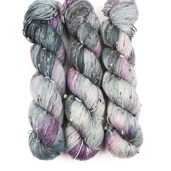 Nightfall, Tweed Yarn - fingering weight