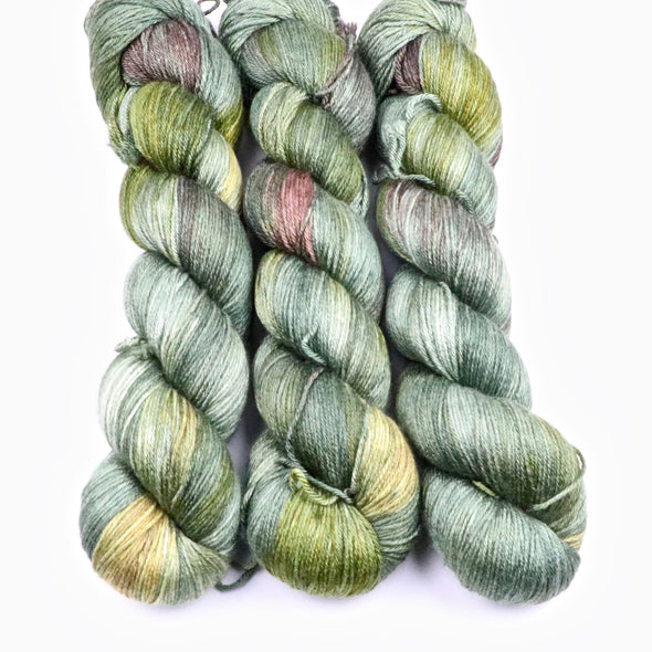 Pine Ridge,  SW Merino & silk yarn - fingering weight