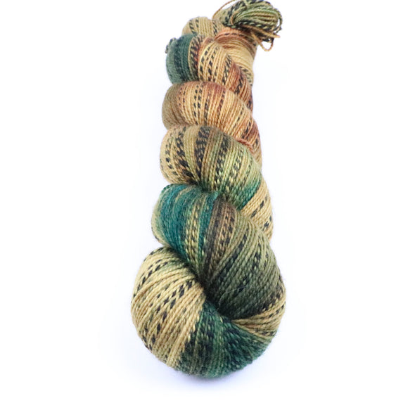 Sandy Canyon,  SW Merino & nylon zebra yarn - fingering weight