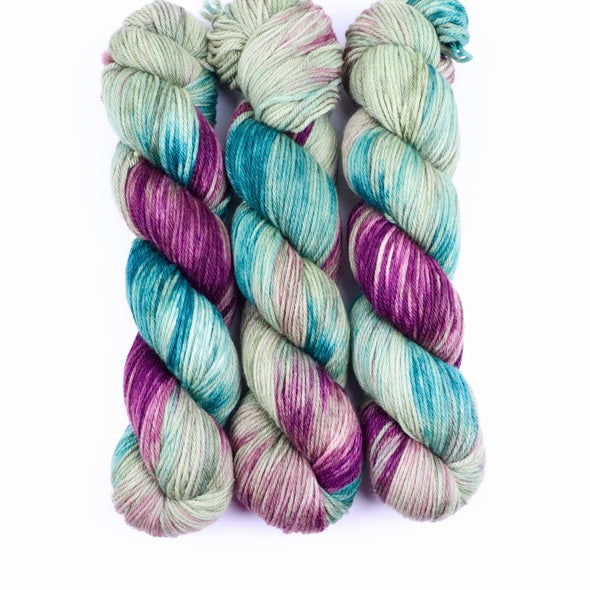 Summer Nights,  SW Merino yarn - Worsted weight