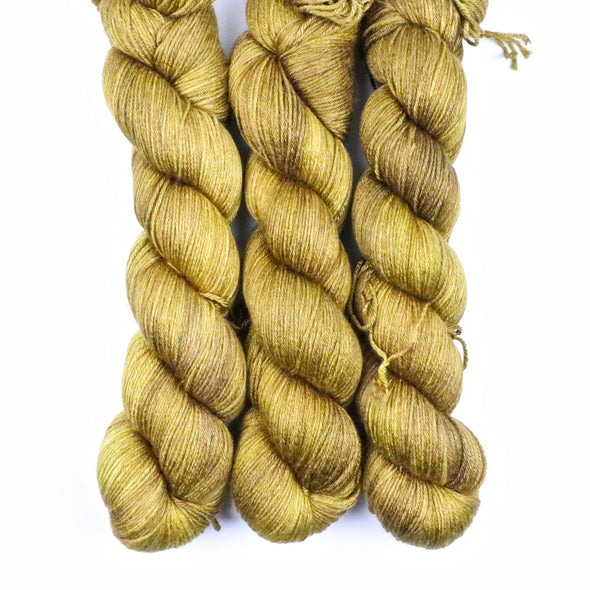 Vintage Bronze,  SW Merino & silk yarn - fingering weight