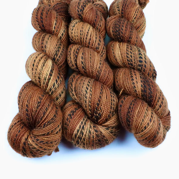 Wild Dunes,  SW Merino & nylon zebra yarn - fingering weight