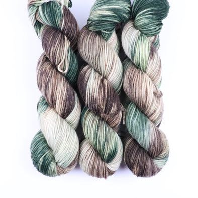 Winter Forest,  SW Merino yarn - DK weight