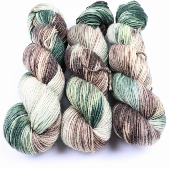 Winter Forest,  SW Merino yarn - DK weight