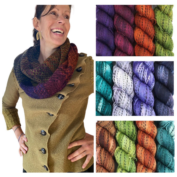 Blended Jewels Infinity Scarf Kit