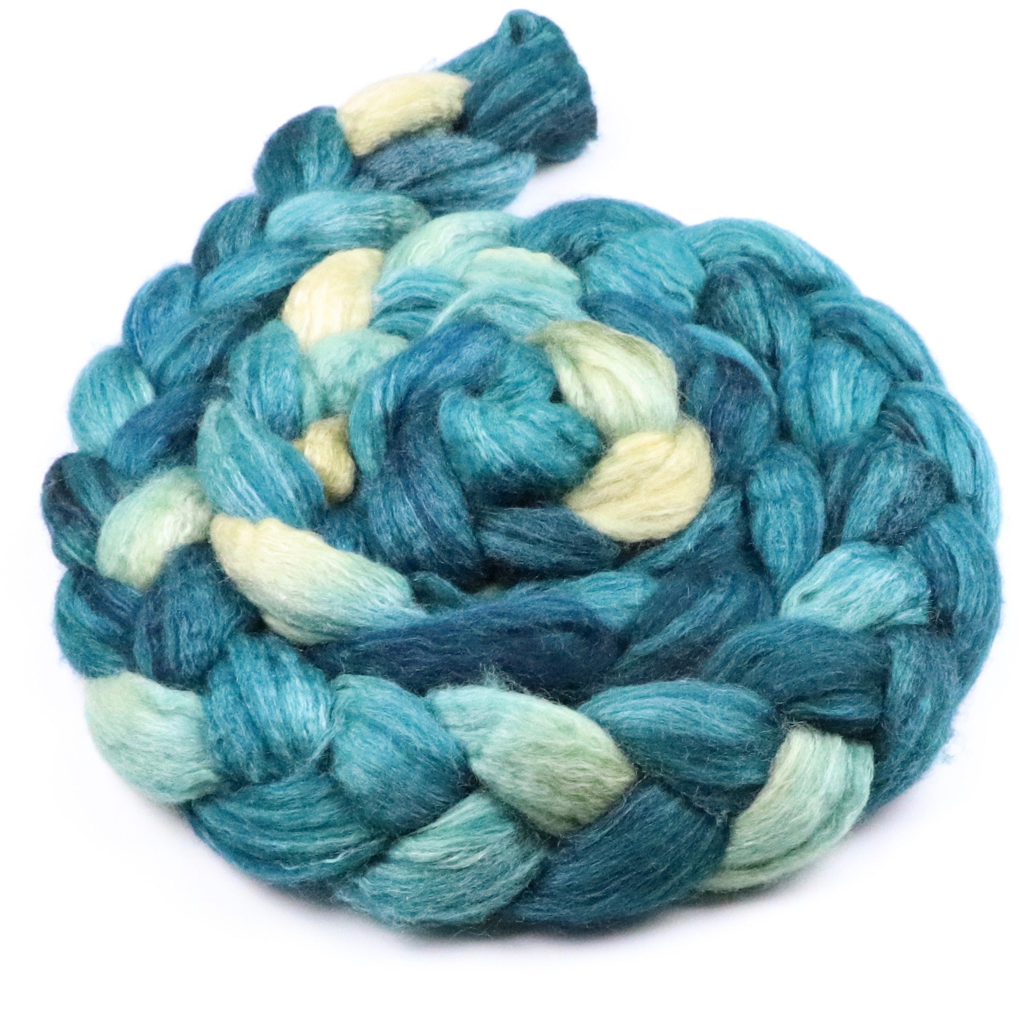 Summer Rain, BFL / Silk - 5 oz – Wonderland Dyeworks